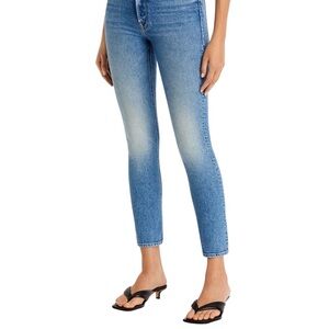 MOTHER mid rise dazzler ankle mid tone stretch Jeans tropic like it’s hot sz 29